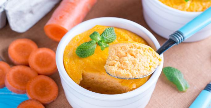 Budín de vegetales