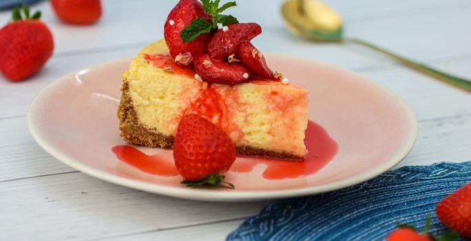 Cheesecake de fresa
