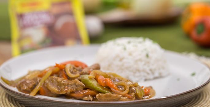Bistec en Crema