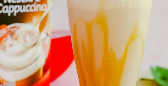 Cappuccino Helado con Caramelo