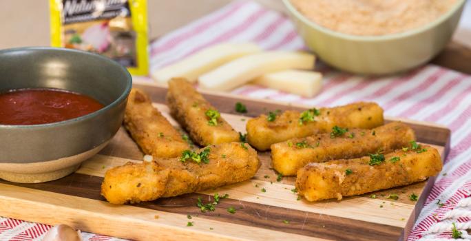 Deditos de Mozzarella