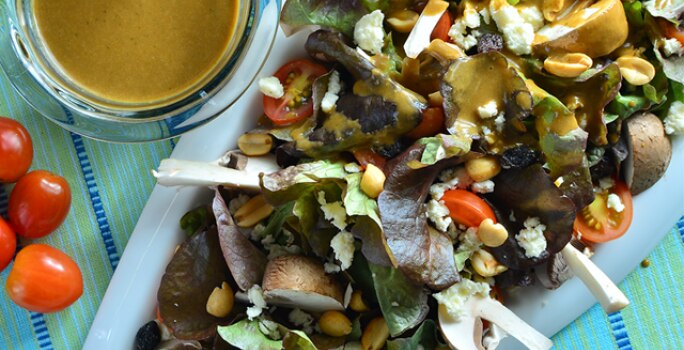 Aderezo para Ensalada con Mostaza y Miel