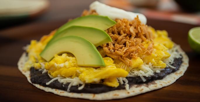 Baleada de Pollo