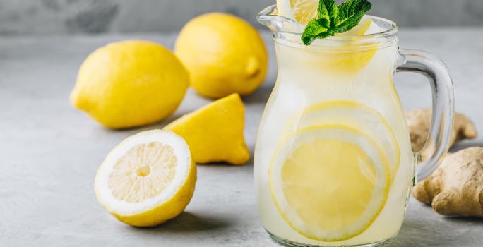 Limonada con Leche Condensada y jengibre