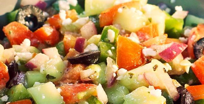 Ensalada griega