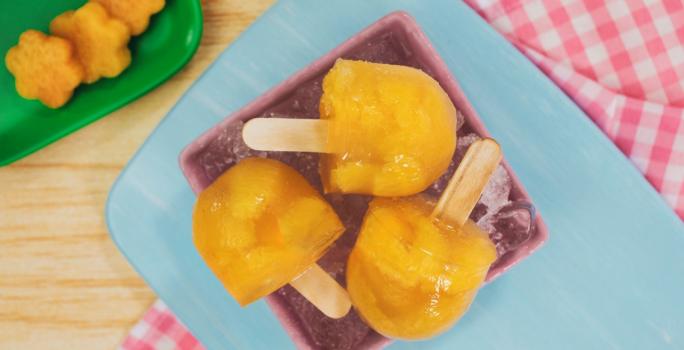 PALETAS de DURAZNO preparadas con GERBER®