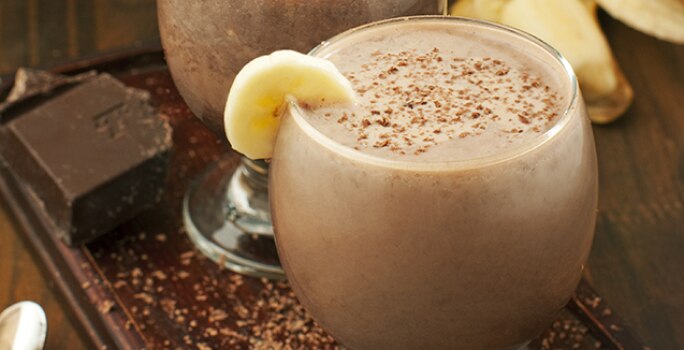Batido de Chocolate y Banano