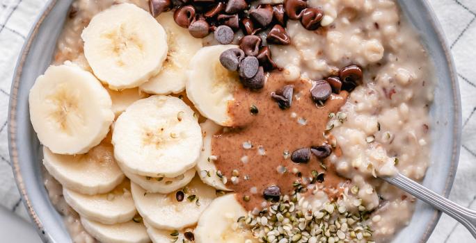 Avena de chocolate