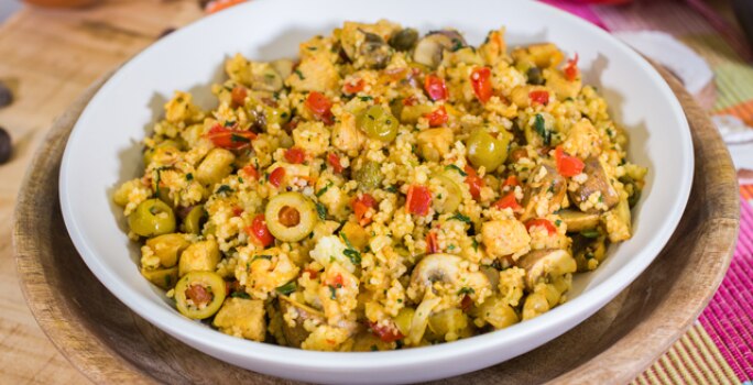 Cuscús con pollo