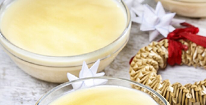 Flan de Navidad