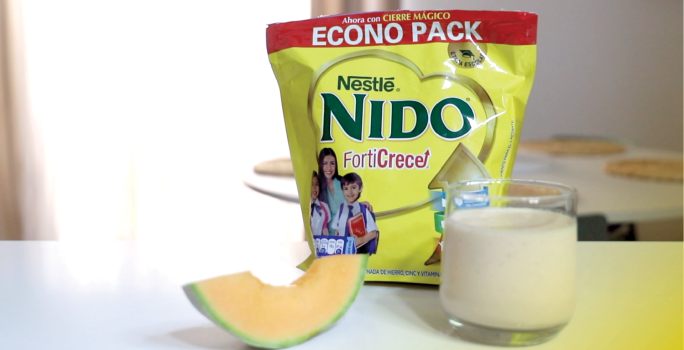 Batido de Avena y Melón