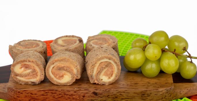 Rollitos de Paté con Queso