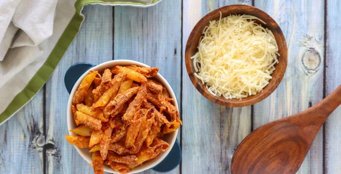 Pasta Chips Con Sabor y Color