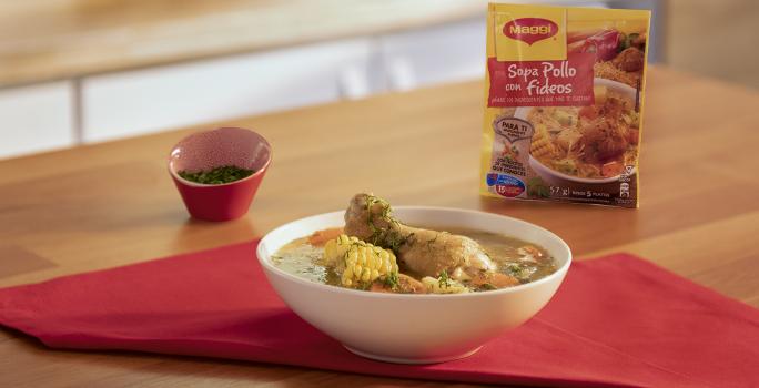 Sopa de Pollo con Verduras