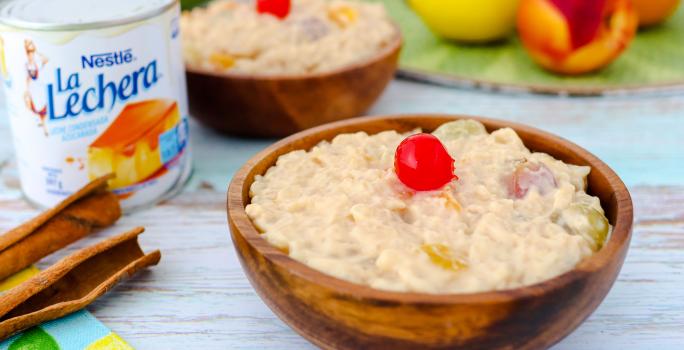 Arroz con Leche y Frutas