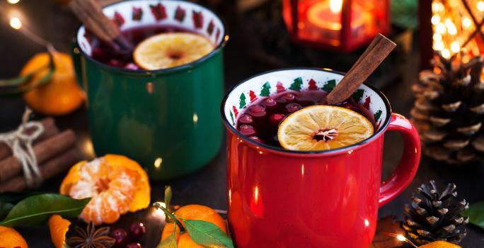 Ponche de Frutas Navideño