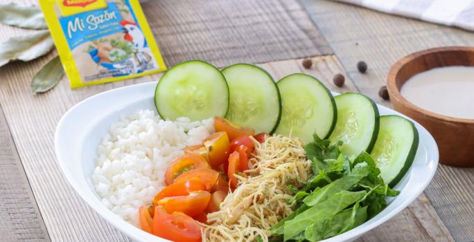 Bowl de Arroz con Pollo