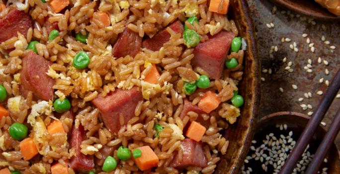 Arroz campesino de combinación