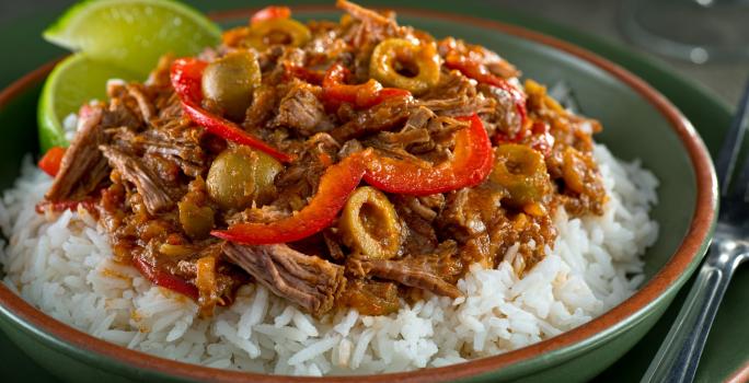 Guisado de carne mechada