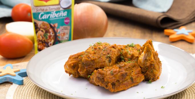 Pollo a la Caribeña