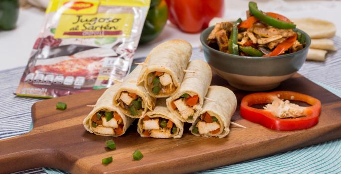 Fajitas de Pollo