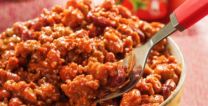 Chile con Frijoles Rojos