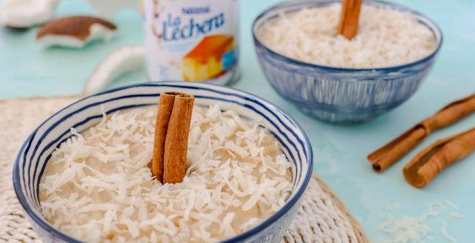 Arroz Con Leche y Coco