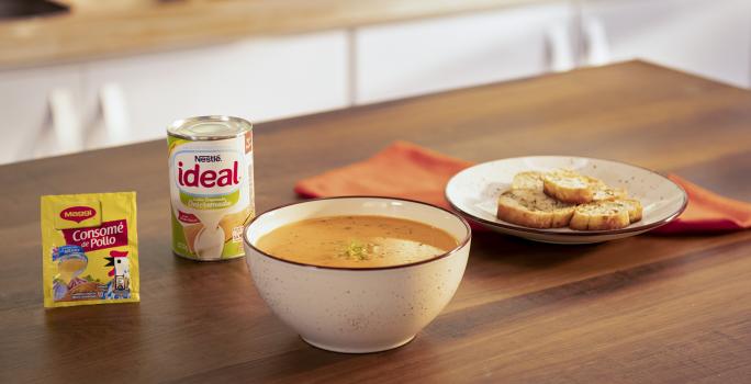 Crema de Zanahoria y Jengibre