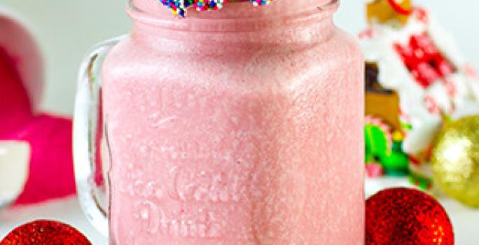 Frappe Nesquik fresa con banano