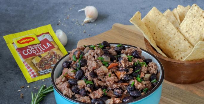 Chili con Frijoles Negros