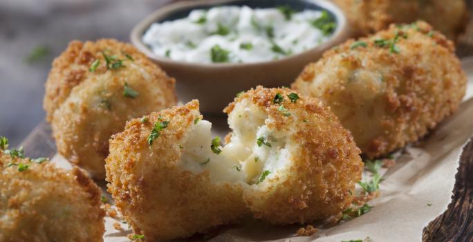 bolitas de queso mozzarella