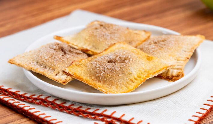 Pastelito de Manzana con Pan