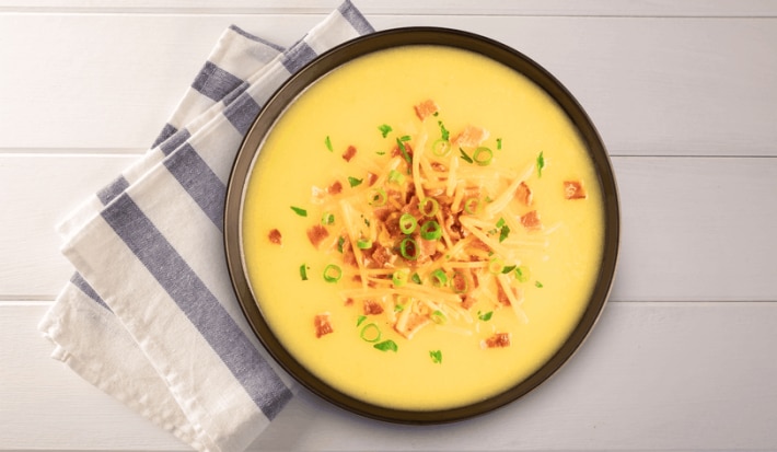 Crema de Papa con Sabor a Tocino