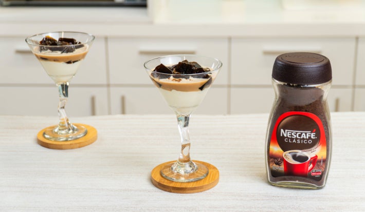 Gelatina de Café y Crema