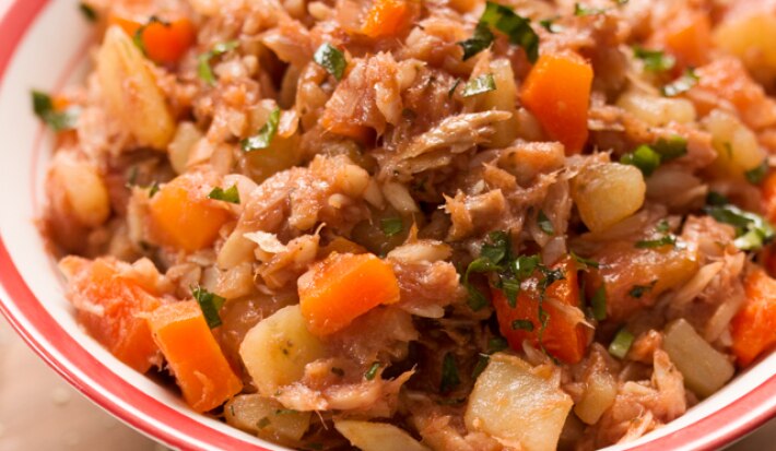 Bacalao en Salsa Mediterránea