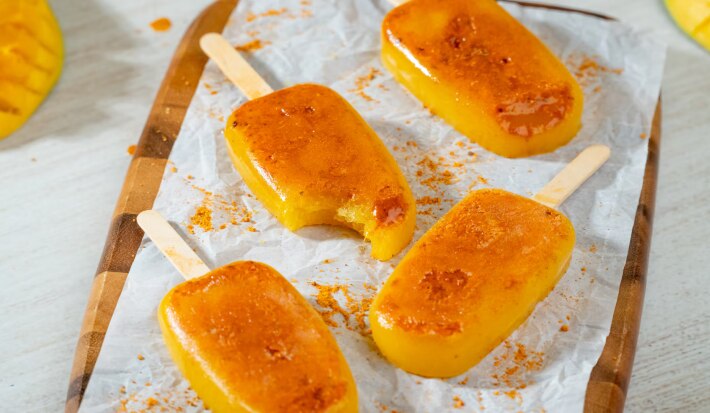 Paletas de Mango con Chile