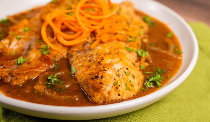 Pescado Sudado a la Panameña