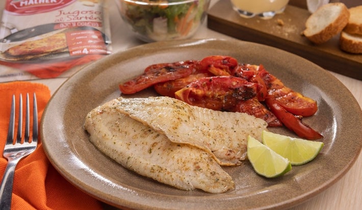 Tilapia con Tomate Asado
