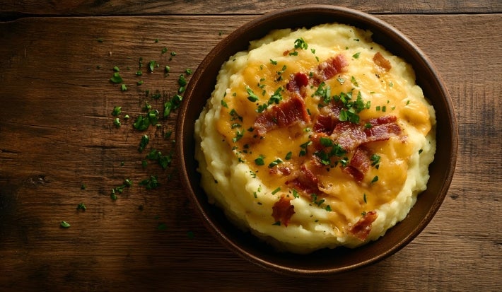 Puré de Papas con Tocino