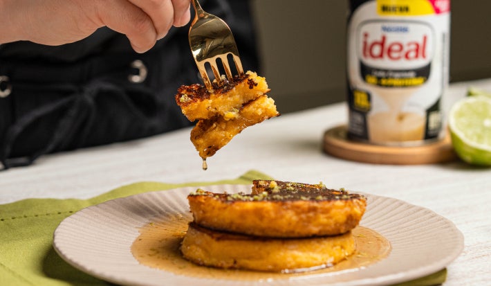 Pancake de maíz dulce