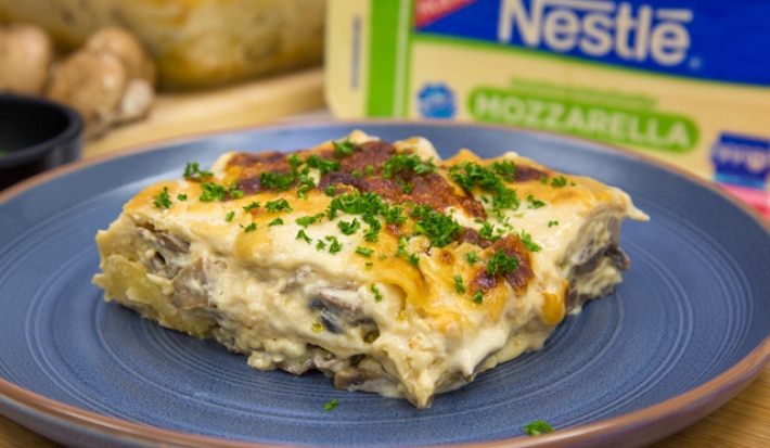 Lasagna de Hongos