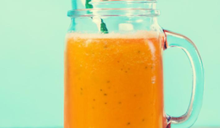 Bebida Refrescante de Papaya y Maracuyá
