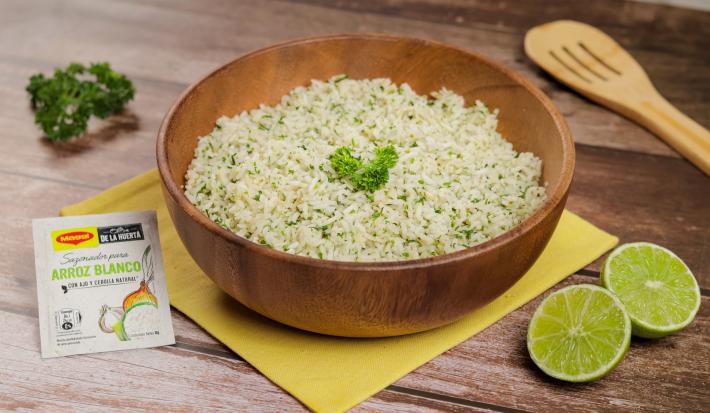 ARROZ CON LIMÓN Y PEREJIL