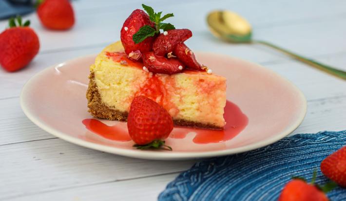 Cheesecake de fresa