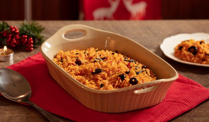 Arroz con Pasitas y Almendras