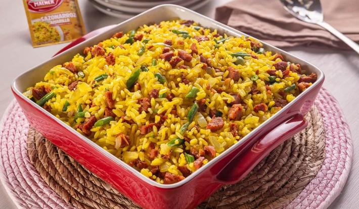 Arroz con Chorizo y Ejote