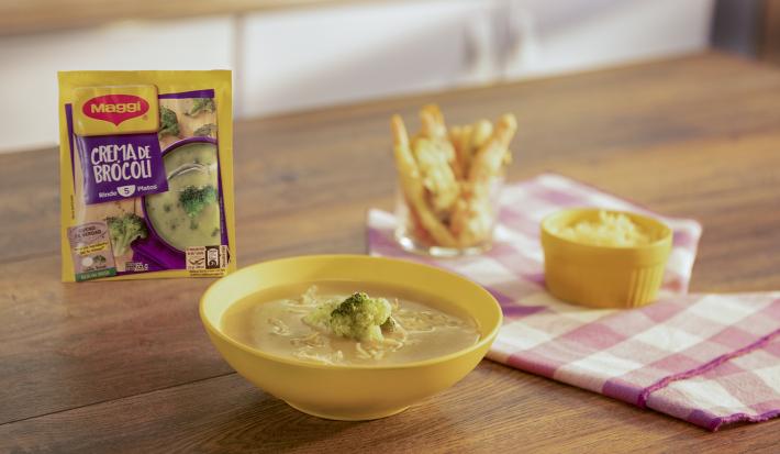 Crema de Brócoli Crocante