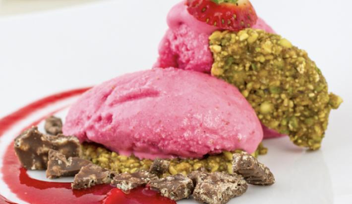 Helado de Fresas
