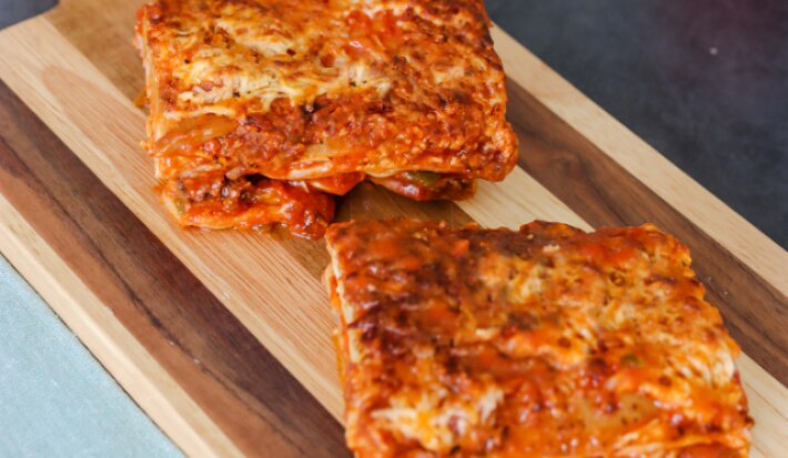 Lasaña de Papas con Hongos y Jamón