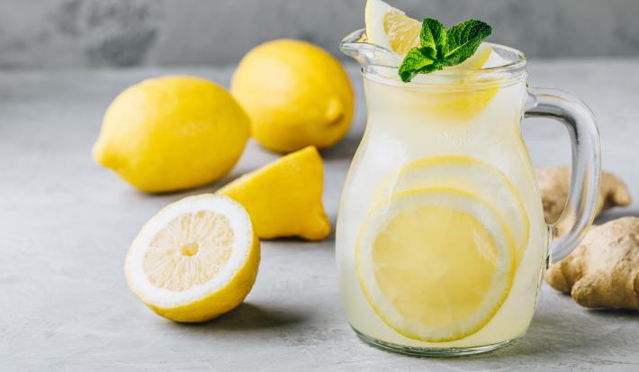 Limonada con Leche Condensada y jengibre